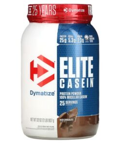 Dymatize, Elite Casein, Rich Chocolate, 2 lb (907 g)