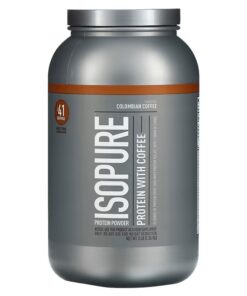 Isopure, Protein Powder with Coffee, Colombian Coffee, 3 lb (1.36 kg)
