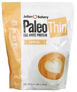 Julian Bakery, Paleo Thin, Egg White Protein, Espresso, 2.31 lbs (1,050 g)
