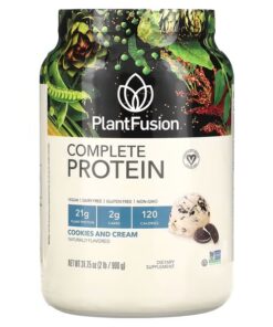 PlantFusion, Complete Protein, Cookies and Cream, 2 lb (900 g)