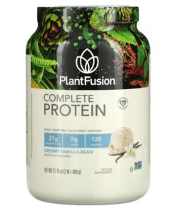 PlantFusion, Complete Protein, Creamy Vanilla Bean, 2 lb (900 g)