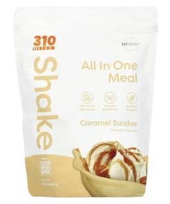 310 Nutrition, All-In-One Meal Shake, Caramel Sundae , 14.4 oz (407.4 g)