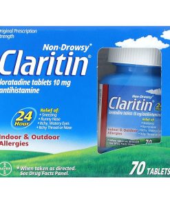Non-Drowsy, Claritin, 10 mg, 70 Tablets