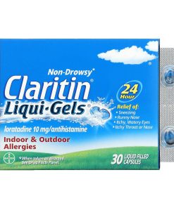 Claritin, Non-Drowsy, Liqui Gels, 10 mg, 30 Liquid-Filled Capsules
