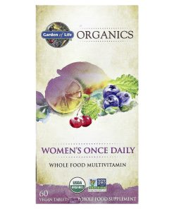 Garden of Life, Organics, Women's Once Daily, 60 Vegan Tablets