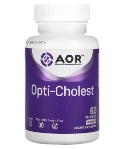 Advanced Orthomolecular Research AOR, Opti-Cholest, 60 Capsules (500 mg per Capsule)