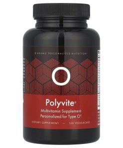 D'adamo, Polyvite® O, Multivitamin Supplement, 120 VeggieCaps