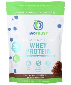 BioTRUST, Low Carb Lite™, Whey Protein, Chocolate Ice Cream, 13.5 oz (385 g)