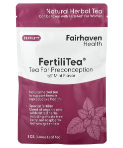 Fairhaven Health, FertiliTea®, Loose Leaf Tea, For Preconception, Mint, 3 oz