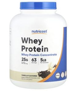 Nutricost, Whey Protein Concentrate, Vanilla, 5 lb (2,268 g)