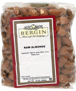 Bergin Fruit and Nut Company, Raw Almonds, 16 oz (454 g)
