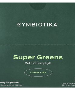 Cymbiotika, Super Greens, With Chlorophyll, Citrus Lime, 30 Pouches, 15 ml Each