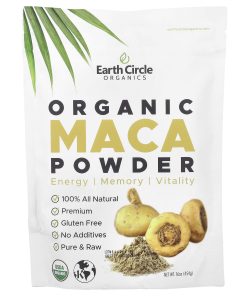 Earth Circle Organics, Organic Maca Powder, 16 oz (454 g)