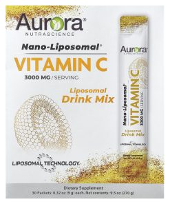 Aurora Nutrascience, Nano-Liposomal® Vitamin C, 30 Packets, 0.32 oz (9 g) Each