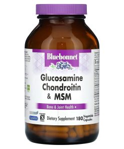 Bluebonnet Nutrition, Glucosamine Chondroitin & MSM, 180 Vegetable Capsules