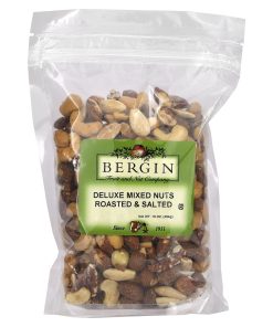 Bergin Fruit and Nut Company, Deluxe Mixed Nuts, Roasted & Salted, 16 oz (454 g)