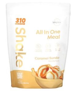 310 Nutrition, All-In-One Meal Shake, Caramel Sundae, 28.7 oz (814.8 g)