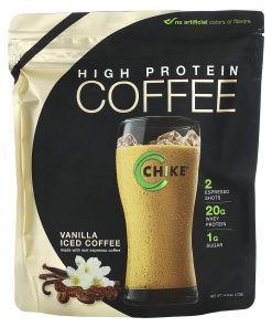 Chike Nutrition, High Protein Iced Coffee, Vanilla, 14.6 oz (413 g)