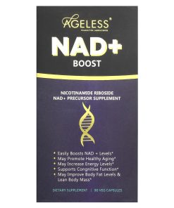 Ageless Foundation Laboratories, NAD+ Boost, 90 Veg Capsules
