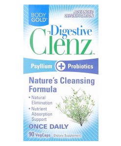 BodyGold, Digestive Clenz, 90 VegCaps