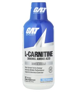 GAT, Sport, L-Carnitine, Blue Raspberry, 16 oz (473 ml)