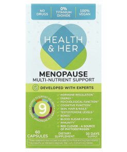 Health and Her, Menopause, Multi-Nutrient Suppport, 60 Capsules