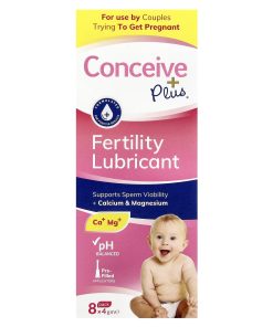 Conceive Plus, Fertility Lubricant, 8 Pack, 4 g Each