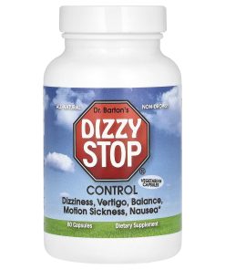 Dr. Barton&#039;s, Dizzy Stop Control, 80 Capsules