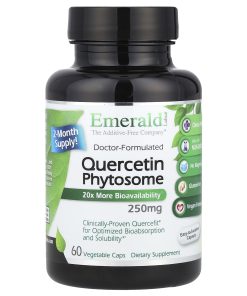 Emerald Laboratories, Quercetin Phytosome, 250 mg, 60 Vegetable Caps