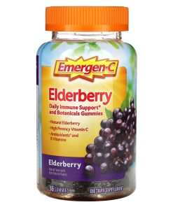 Emergen-C, Elderberry Gummies, 36 Gummies