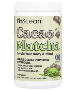 Fit & Lean, Cacao Matcha, 3.7 oz (105 g)