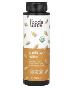 Foods Alive, Organic Sunflower Lecithin Liquid, 8 fl oz (236 ml)
