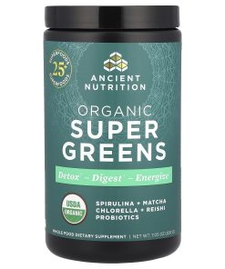 Ancient Nutrition, Organic Super Greens, 7.05 oz (200 g)