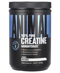Animal, 100% Pure Creatine Monohydrate™ Powder, Unflavored, 1.1 lb (500 g)