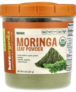 BareOrganics, Organic Moringa Leaf Powder, 8 oz (227 g)