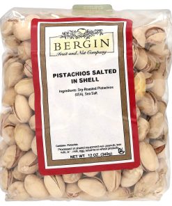 Bergin Fruit and Nut Company, Pistachios Salted in Shell, 12 oz (340 g)