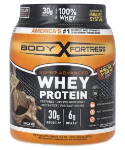 Body Fortress, Super Advanced Whey Protein, Chocolate , 1.78 lb (810 g)