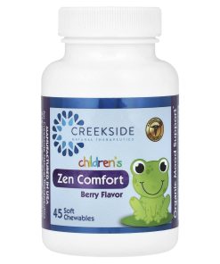 Creekside Natural Therapeutics, Children's Zen Comfort, Berry, 45 Soft Chewables
