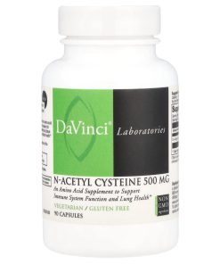 DaVinci Laboratories, N-Acetyl Cysteine, 500 mg, 90 Capsules