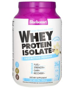 Bluebonnet Nutrition, Whey Protein Isolate, French Vanilla, 2 lbs (924 g)