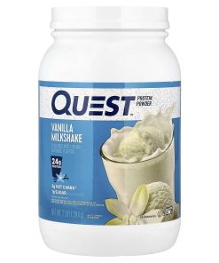 Quest Nutrition, Protein Powder, Vanilla Milkshake, 3 lb (1.36 kg)