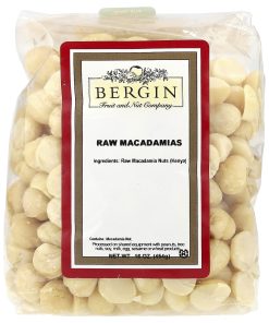 Bergin Fruit and Nut Company, Raw Macadamias, 16 oz (454 g)