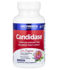 Enzymedica, Candidase, 120 Capsules