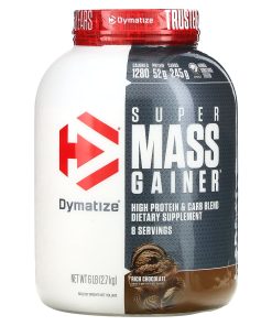 Dymatize, Super Mass Gainer™, Rich Chocolate, 6 lb (2.7 kg)