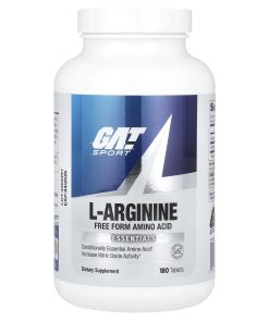 GAT, L-Arginine, 180 Tablets