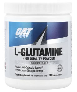 GAT, L-Glutamine, Unflavored, 10.58 oz (300 g)