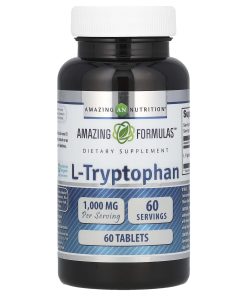 Amazing Nutrition, L-Tryptophan, 1,000 mg, 60 Tablets
