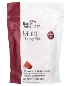 Bariatric Advantage, Multi Chewy Bite, Strawberry Watermelon, 60 Soft Chews