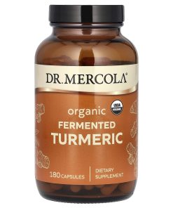 Dr. Mercola, Organic Fermented Turmeric, 180 Capsules