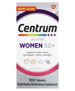 Centrum, Silver Women 50+, 100 Tablets